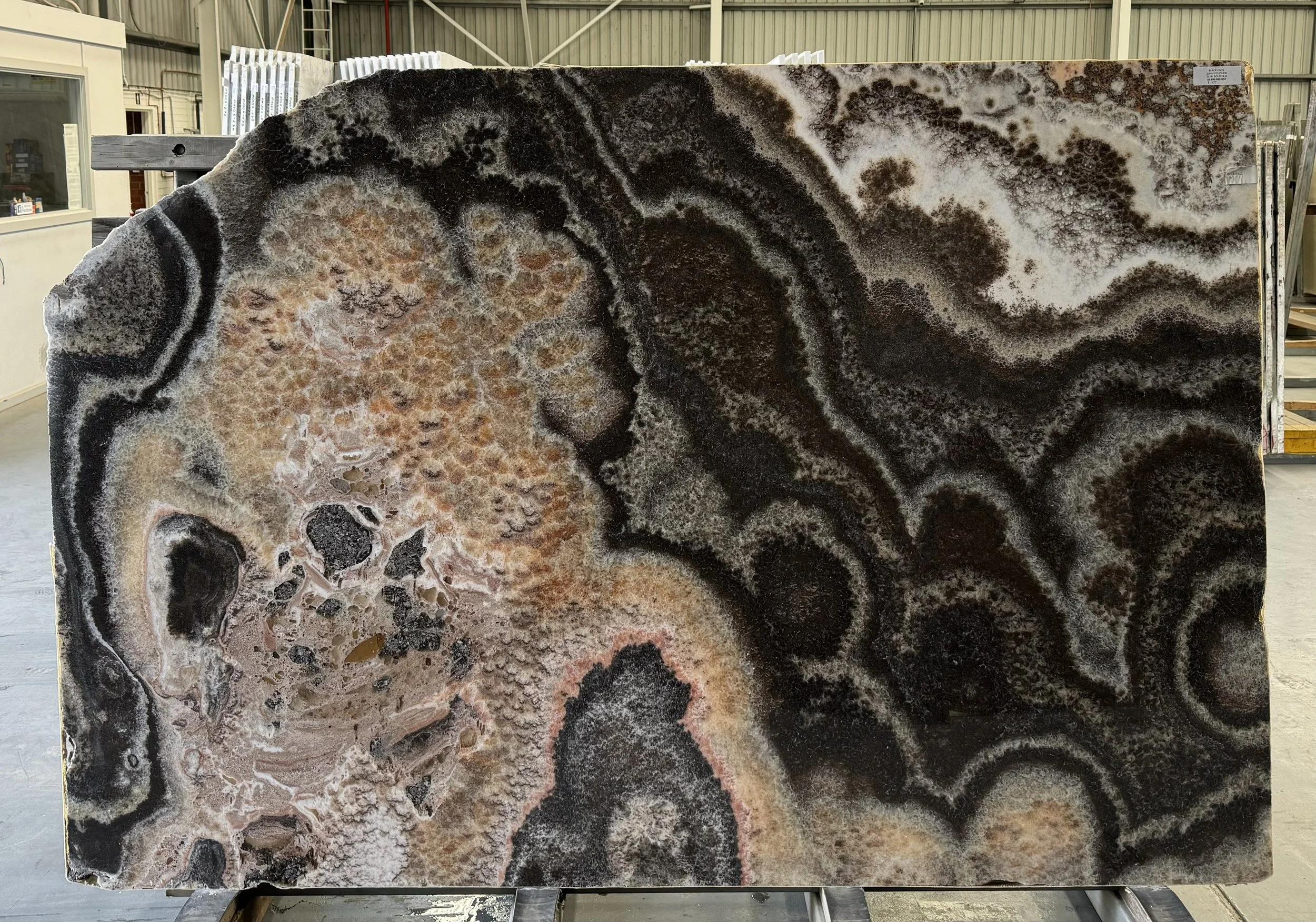 Black Onyx - Polished - 2300x1650x20 — Complete Marble & Granite